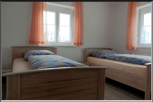 Doppelzimmer im Erdgeschoss