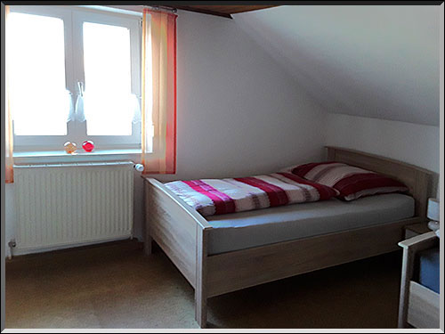 Doppelzimmer im Dachgeschoss 